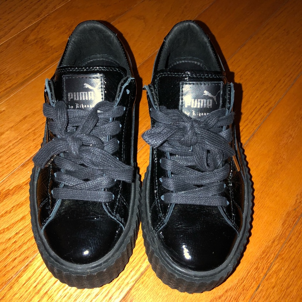 FENTY PUMA patent sneakers